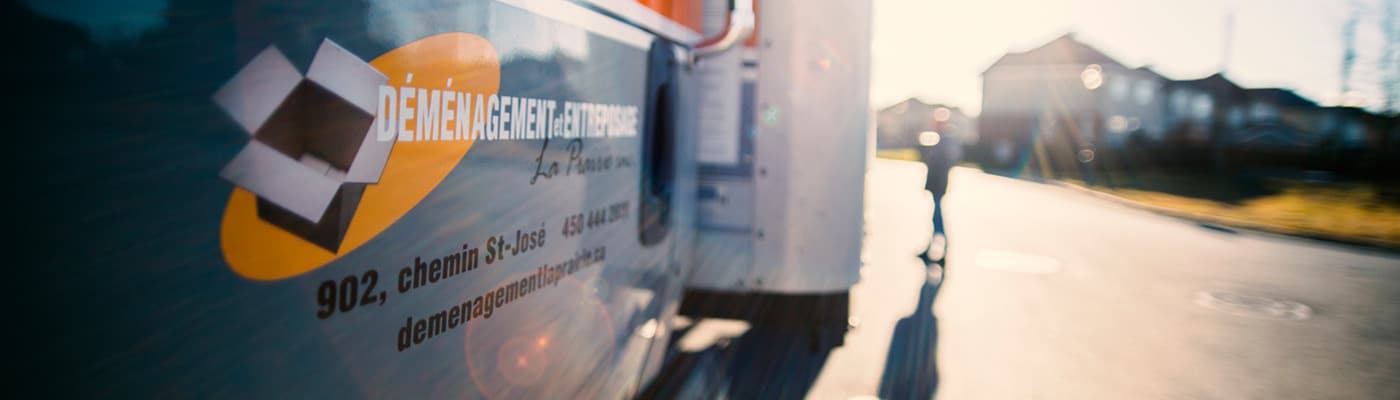 Nos services de déménagement et d’entreposage